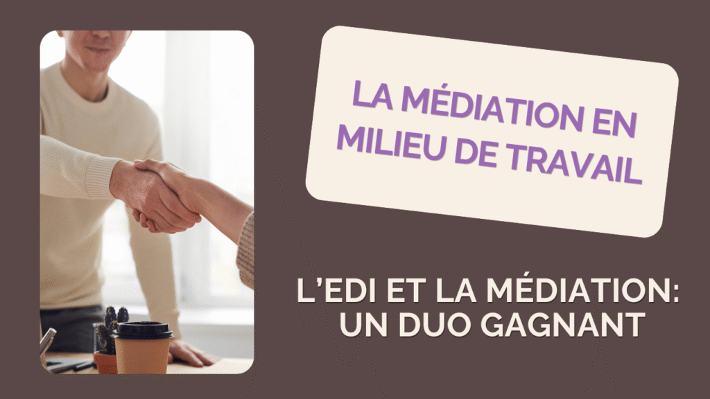 médiation en milieu de travail